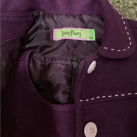 Jessy Frans dress and coat (kids). Like new - Picture 6 of 10